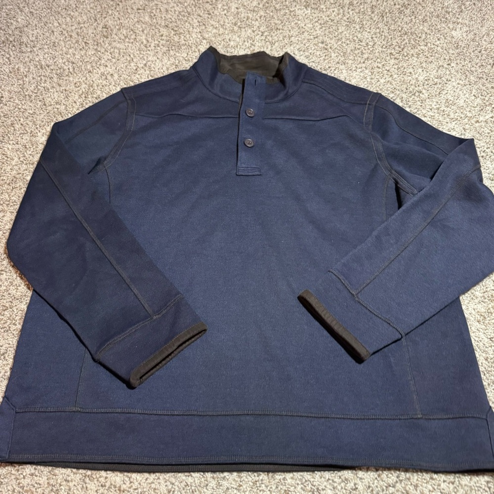 Carbon2cobalt 3 Button Pullover - Xl - image 1